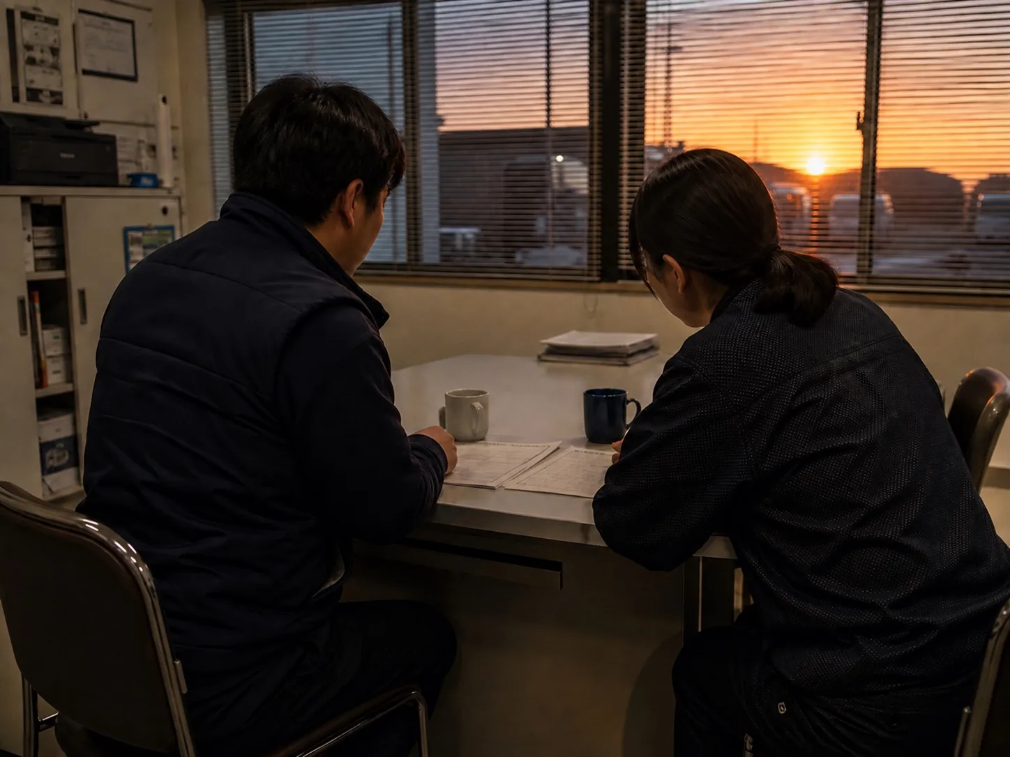 車庫の見学